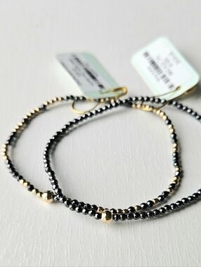 🤴🤴2 Enewton Faceted Hematite Bracelets